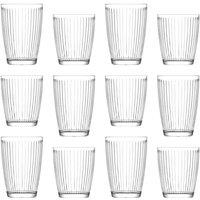 LAV 12 Piece Hestia Glassware Set in Clear
