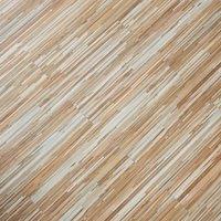Novecrafto Self Adhesive Floor Planks 36 Pcs Cover 5m Peel & Stick Floor Tiles - Wood Effect Vinyl Flooring in Light Oak