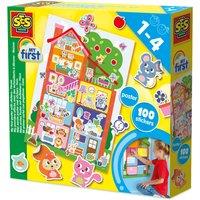 SES Creative My First Poster With Stickers House | Size: 1 Pack
