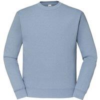 Fruit of the Loom Men's Classic 80 20 Raglan Sweatshirt in Blue | Size: Small