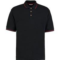 Kustom Kit Men's St. Mellion Short Sleeve Polo Shirt in Black | Size: 2XL