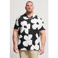 BadRhino Men's Flower Poplin Shirt | Size: 3XL