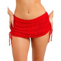 Freya Women's Nomad Nights Skirted Bikini Brief in Red | Size: 18