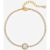 Jon Richard Women's Gold Plated & Crystal Stone Bracelet