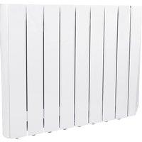 Masterplug SmartEnergy Wall Oil-Filled Radiator, Wi-Fi, 1500W, White