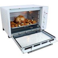 Igenix Tabletop Mini Oven & Grill, 60 Litre in White