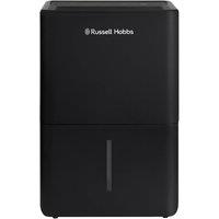 Russell Hobbs 10L/Day Dehumidifier Damp, Mould & Clothes Drying 30m2 Room RHDH1002 in Black