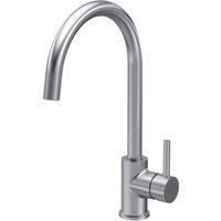 Balterley Lacerta Kitchen Mono Mixer Tap - Single Lever Brushed Nickel in Metallics