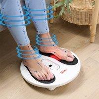 JAVA Wellness Wave Circulation Stimulator, with Red-Light Therapy & EMS Function in White