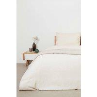 Panda London Bamboo & French Linen Complete Bedding Set in Beige | Size: Single
