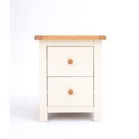 Cabinet Bits Maggiori 2 Drawer Bedside Table in Off-White