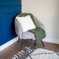Madison & Mayfair Green Tassel Throw