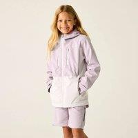 Regatta Highton Panelled Hooded Waterproof Jacket in Lilac | Size: 15-16 Years
