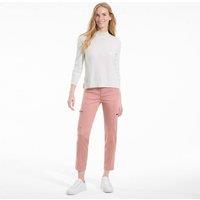 Lands' End Women's 7/8 Slim Leg Cargo Chinos in Rose | Size: 20