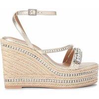 Carvela Women's 'Lusso Wedge' Heels in Gold | Size: 4