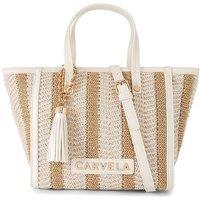 Carvela Women's 'Minori Mini Tote' Bag in Beige