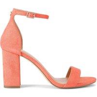 Carvela Women's 'Capo Block Heel' Fabric Heels in Orange | Size: 3