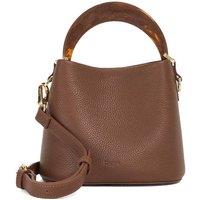 Dune London Women's 'Dharla' Leather Shoulder Bag in Brown