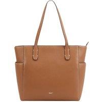 Paul Costelloe Women's Lucinda Leather Shoulder Bag in Light Tan