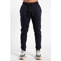 French Connection Men's Cotton Blend Joggers in Navy | Size: Medium