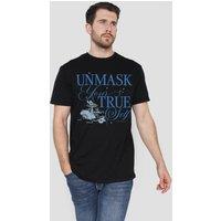 Netflix Bridgerton Unmask Your True Self T-Shirt, Black | Size: 5XL