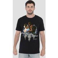 Netflix Bridgerton Benedict & Sophie T-Shirt, Black | Size: 4XL