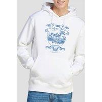 Netflix Bridgerton Fairy Tale Gazebo Dancing Hoodie, White | Size: Small
