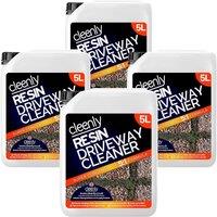 cleenly Resin Driveway Cleaner For Patio & Driveway Concentrated 20L in Clear