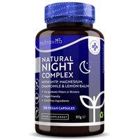 Nutravita Natural Night Complex 120 Vegan Capsules in White