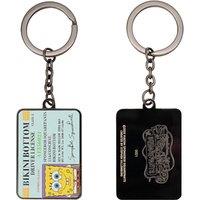 SpongeBob SquarePants Metal Driver License Limited Edition Keyring