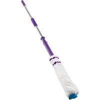 SHEDS AND FENCE LTD DL Twist Mop with Stainless Steel Handle - Purple Floor Cleaner | Size: 1m x 2m
