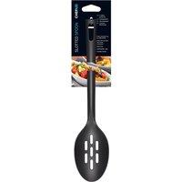 Chef Aid Nylon Slotted Spoon Black