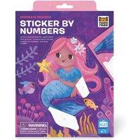 Tiger Tribe Sticker By Numbers - Mermaid Friends