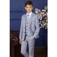 Vivaki Boy's 5 Piece Light Grey Suit | Size: 18-24 m