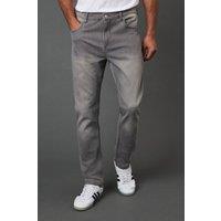 Burton Men's Grey Stretch Slim Fit Jeans | Size: 34S
