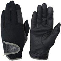 Hy5 Men's Sport Dynamic Lightweight Riding Gloves in Black | Size: Small