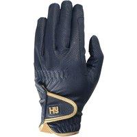 Hy5 Men's Cottenham Elite Riding Gloves in Navy | Size: Large