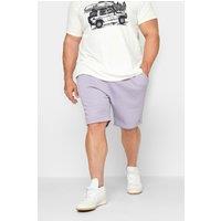 BadRhino Men's Jogger Shorts in Lilac | Size: Large