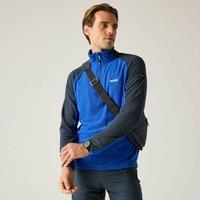 Regatta Men's Elson II Lightweight Half Zip Fleece in Mid Blue | Size: Small