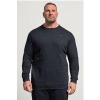 BadRhino Men's Crew Neck Sweatshirt in Dark Navy | Size: 1XL