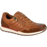 R21 Men's Leather Trainers in Tan | Size: 6