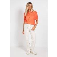 Dorothy Perkins Women's Comfort Stretch Slim Jeans in Ecru | Size: 16