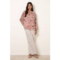 Blue Vanilla Women's Pink Long Sleeve Slip On Turtleneck Blouse | Size: Small
