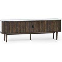 Cheshire Premium Skye Media Unit in Dark Brown