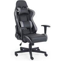 Cheshire Pro Vortex Gaming Chair in Black & Grey