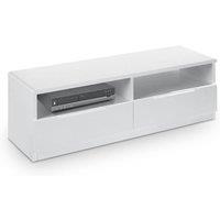 Cheshire Premium Stratton 2 Drawer Media Unit in White