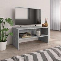 Berkfield Home TV Cabinet Concrete Grey 80x40x40 cm Engineered Wood | Size: 80 x 40 x 40 cm