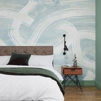 Superfresco Easy Expression Duck Egg Print To Order 3m x 2.8m Mural in Blue