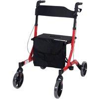Aidapt Deluxe Rollator Red
