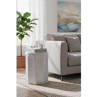 IH Design GEO Multi Arch Side Table in White